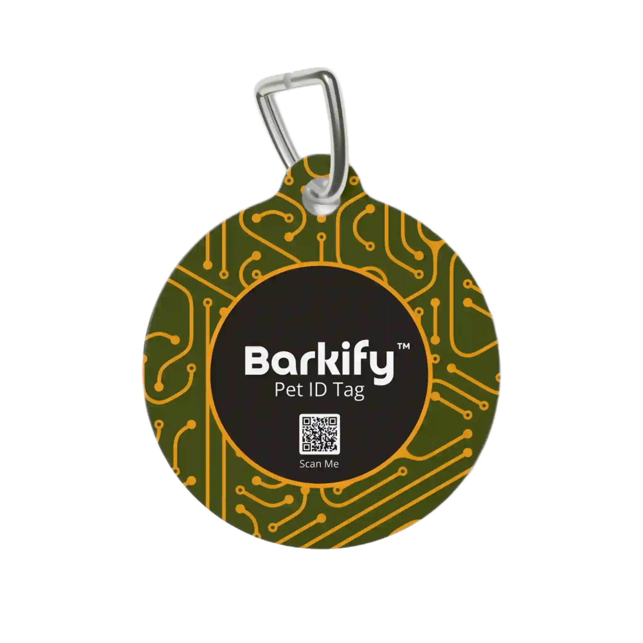 Barkify Classic Tag Orange